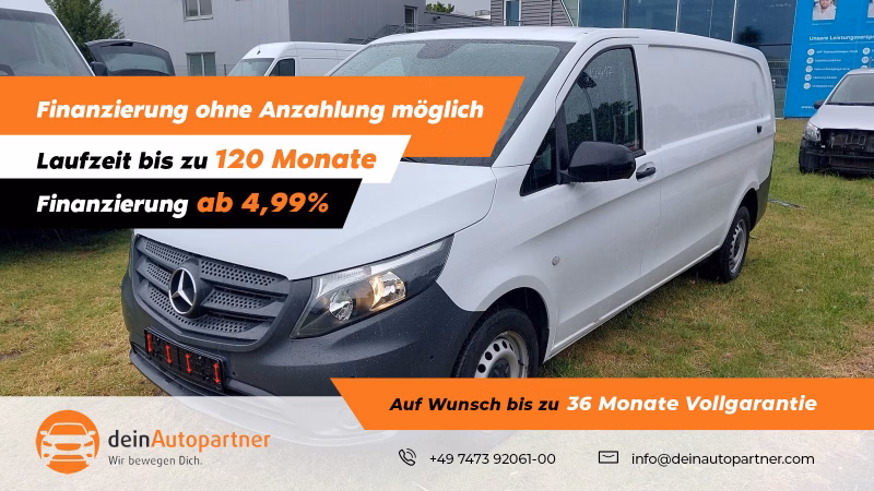 Mercedes-Benz Vito Kasten 116 CDI RWD extralang NAVI/RFK/DAB/FLÜGELTÜREN