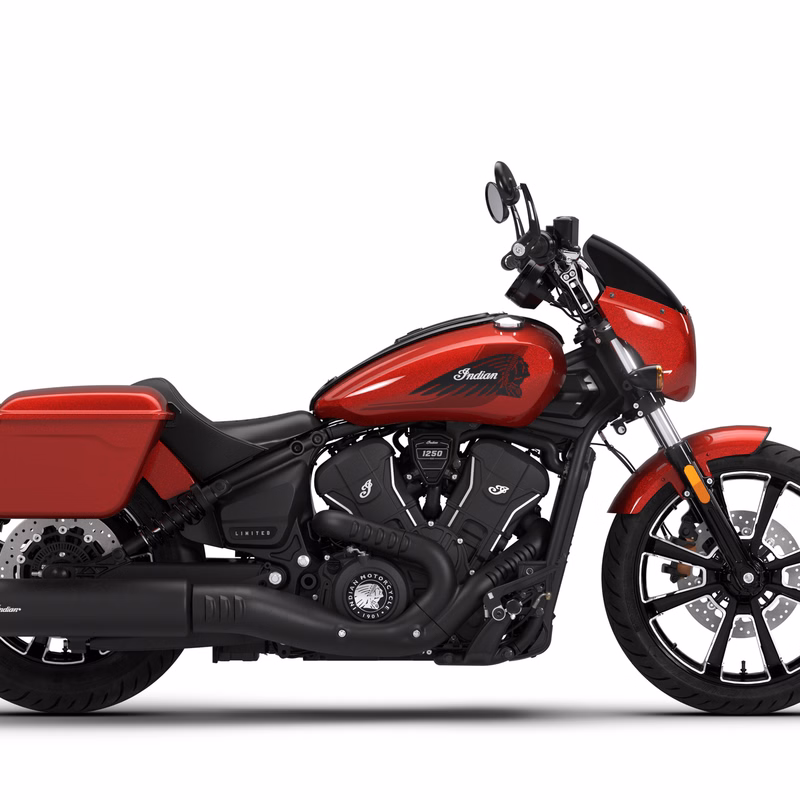 Indian Sport Scout RT 2026, Sunset Red Brandneu!