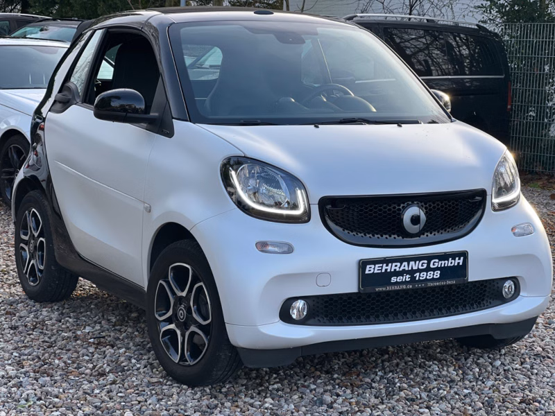 Smart ForTwo *CABRIO*PRIME*LEDER*WEIßMATT*