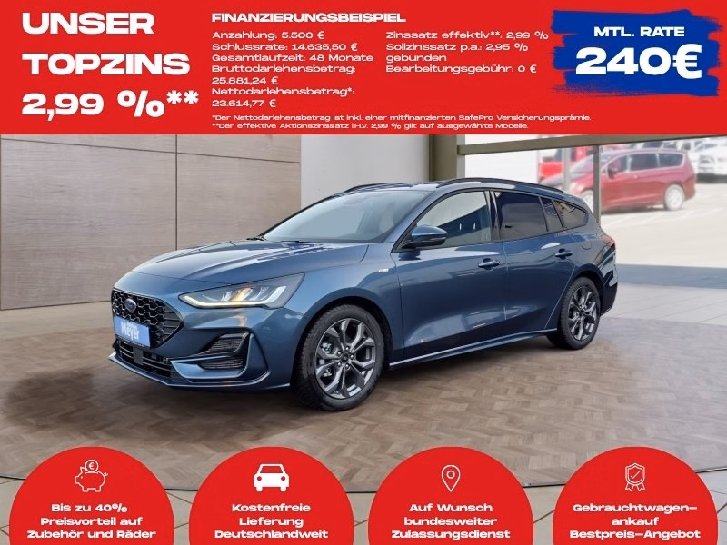 Ford Focus ST-Line X 1.0 155PS Aut.aAHK/Winterp/Navi/Kamera