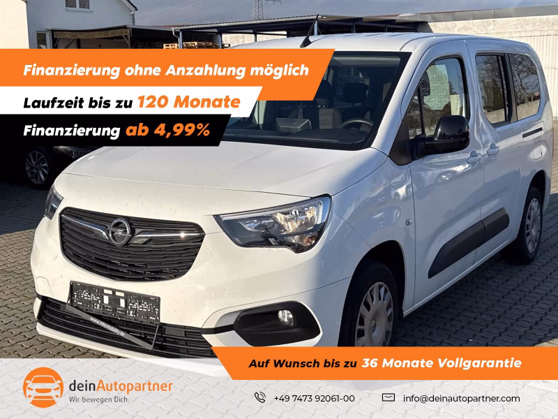 Opel Combo Life E LED/RFK/TEMPOMAT/TOUCH/Klima Elegance
