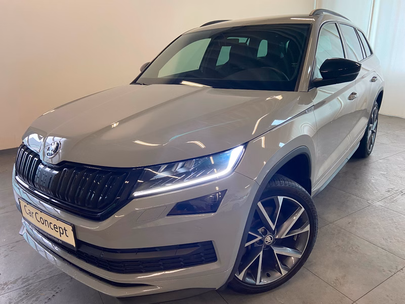 Skoda Kodiaq Sportline 4x4 TDI 7 SITZE AHK CANTON StHz