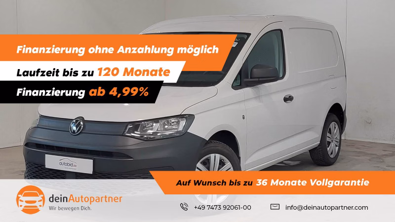 Volkswagen Caddy Cargo 1,5 TSI PDC/DAB/FLÜGELTÜR/
