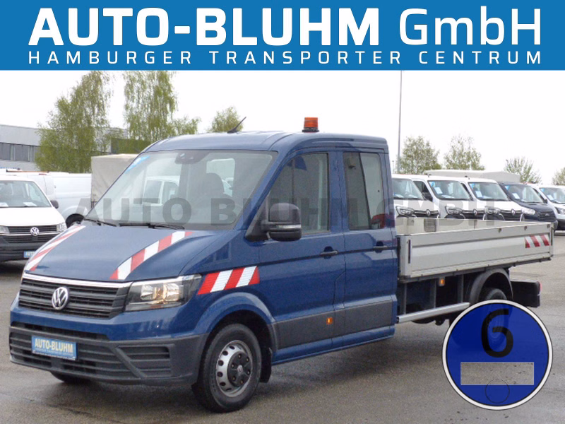 Volkswagen Crafter 50 TDI Doka Maxi AHK 3,5T Navi Standhzg.