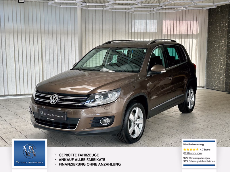 Volkswagen Tiguan Sport & Style 4Motion 1 Hand Standheizung Panorama Sehr Gepflegt Service neu