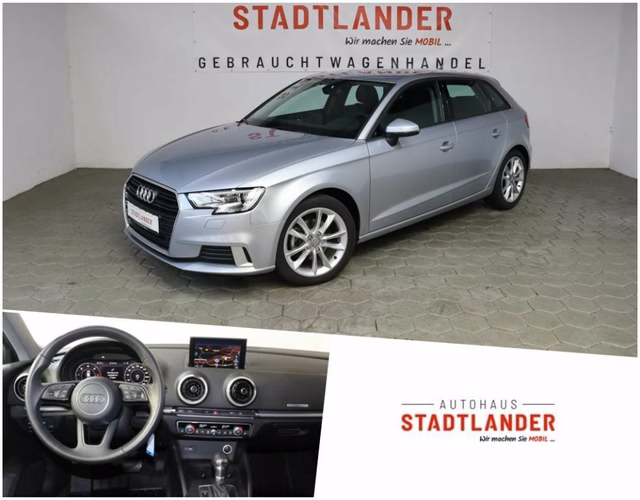 Audi A3 2.0 TDI Sportback S tronic Virtual / Navi Gebrauchtwagen Kaufen | EZ 09/2017 | Preis 21.490 €