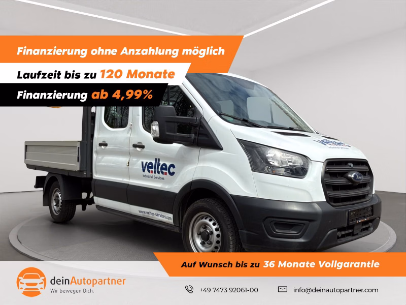 Ford Transit Pritsche 310 L2 Doppelkabine /Klima /AHK/7-Sitzer