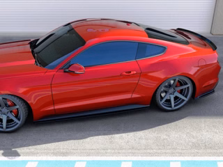 NPMAK	Ford Mustang 2015 bis 2017 - Heckspoiler Aufsatz Abrisskante mit ABE