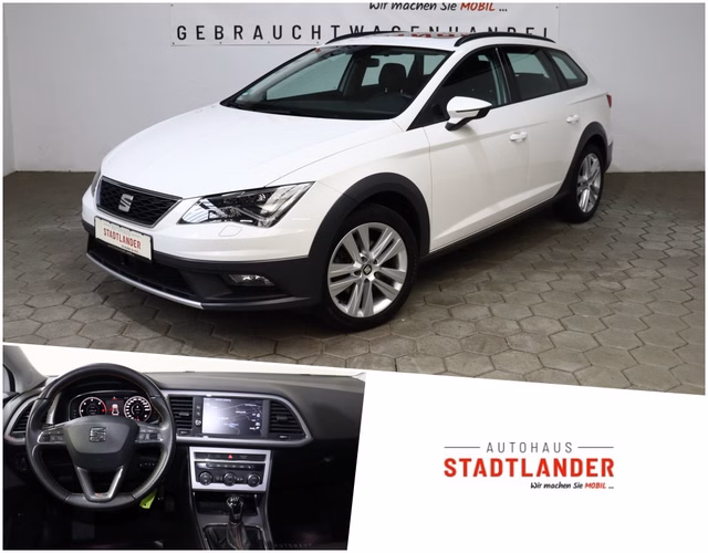 Seat Leon ST X-Perience 1.6 TDI LED PANO NAVI CARPLAY Used vehicle for sale | First registration 10/2018 | Price 13.490 €