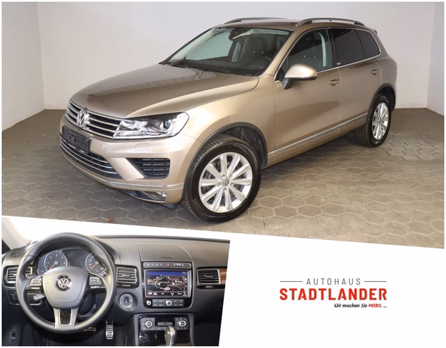 Volkswagen Touareg V6 TDI Executive Edit. 4Motion XEN NAVI ACC AHK DYNAUDIO Used vehicle for sale | First registration 11/2016 | Price 30.500 €