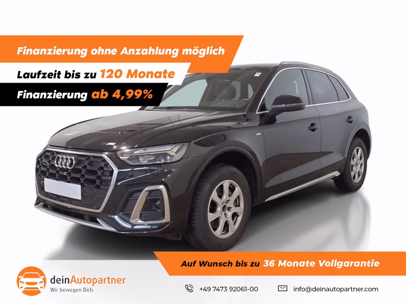 Audi Q5 40 TDI quattro S-tronic S Line LED AHK Navi RFK Leder