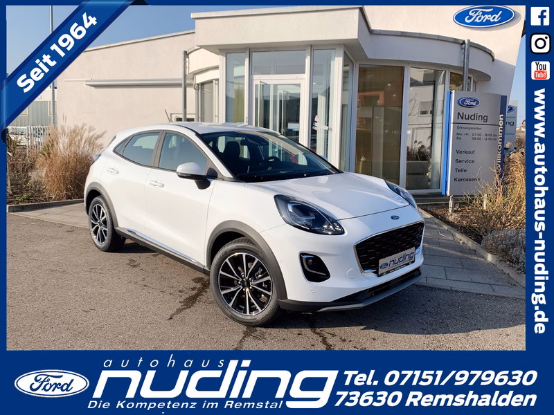 Ford Puma 1.0 EcoBoost Titanium Navi/Alu/SH