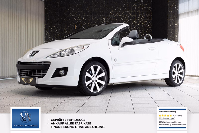 Peugeot 207 CC Cabrio-Coupe Roland Garros Ausstattung