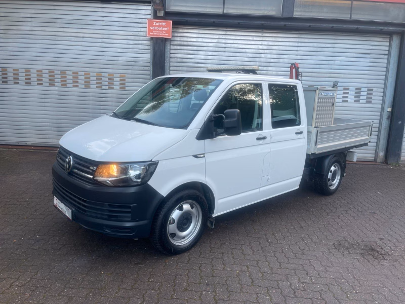 Volkswagen T6 Transporter Pritsche 4Motion Ladekran Doppelk