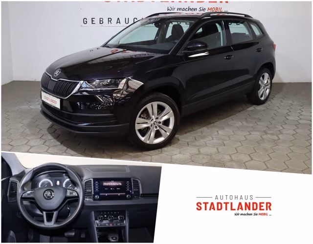 Skoda Karoq Style 1.5 TSI DSG SHZ CARPLAY KAM PDC Used vehicle for sale | First registration 03/2018 | Price 20.690 €