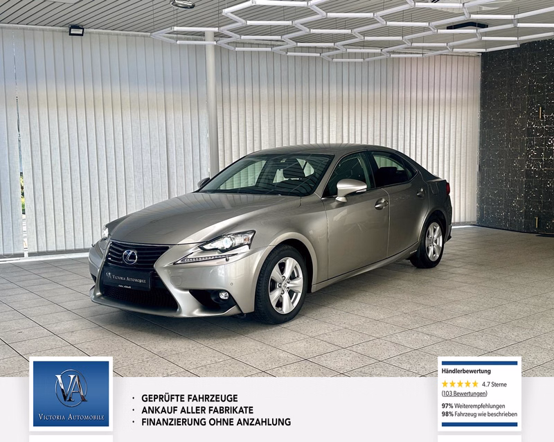 Lexus IS 300h 1 Hand, Unfallfrei, Scheckheft