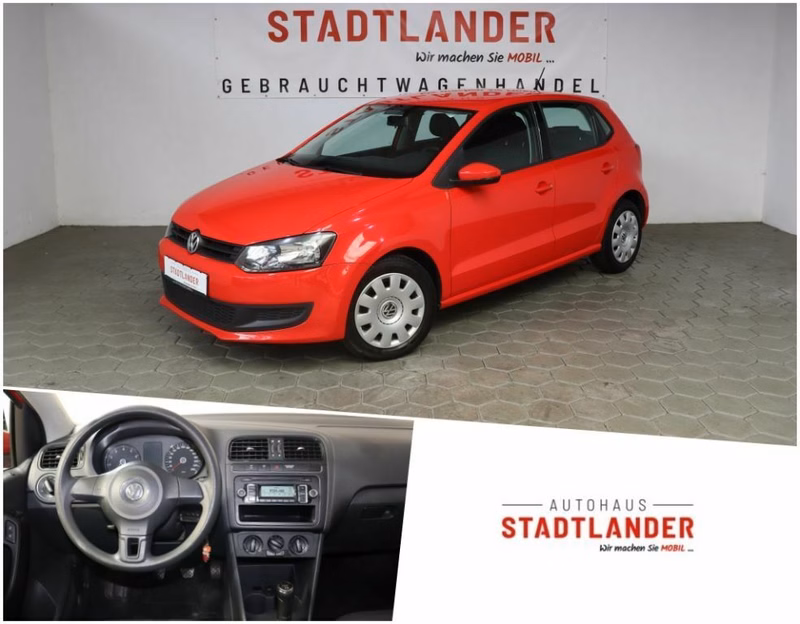 Volkswagen Polo 6R 1.2 Trendline Klima ZV SH gepfl.