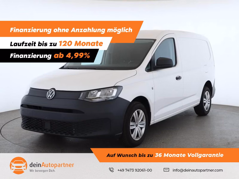 Volkswagen Caddy Cargo Maxi Double Grid KLIMA/AHK/NAVI/DAB/SHZ/PDC/TEMPOMAT