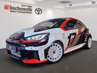Toyota Yaris GR+Alufelgen geschmiedet, Convenience Paket Sonderfolierung Rally + Miltek Sportausspuff Keramik Schwarz + K&W Gewindefahrwerk - bilder 1