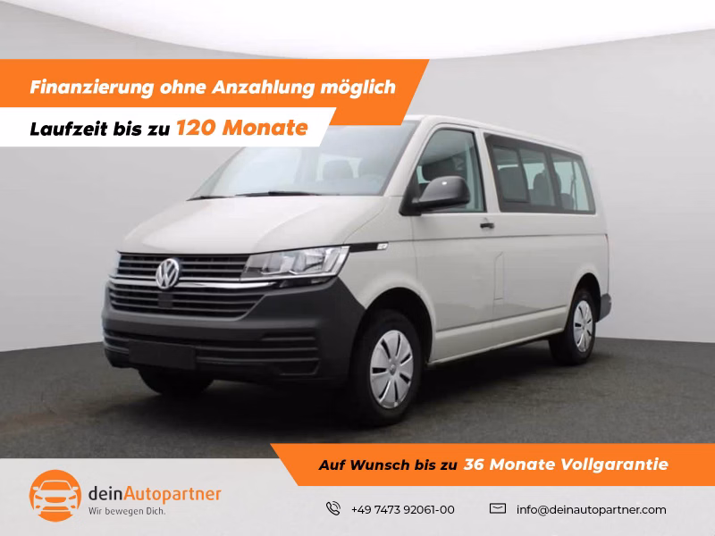 Volkswagen T6.1 Transporter 2,0 TDI DSG 9 Sitze/NAVI/PDC/KLIMA