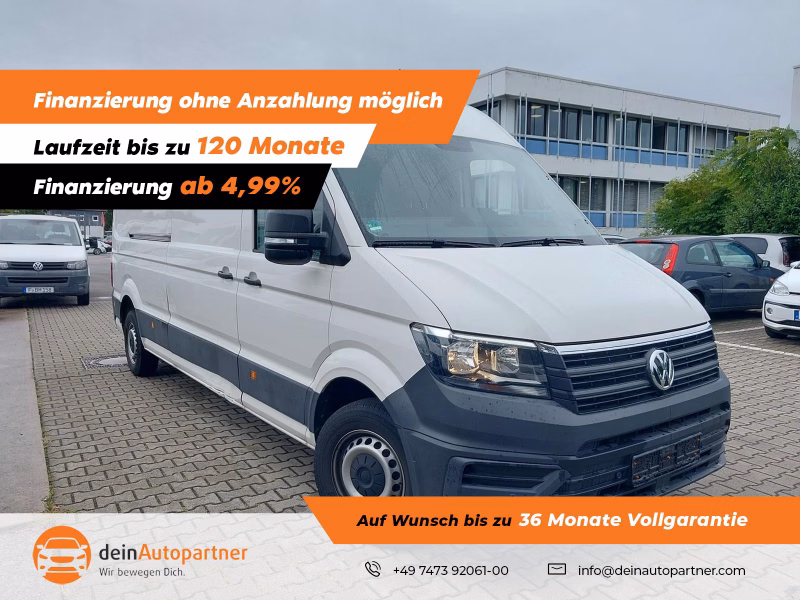 Volkswagen Crafter Kasten  35 TDI lang Hochdach FWD AHK Rfk