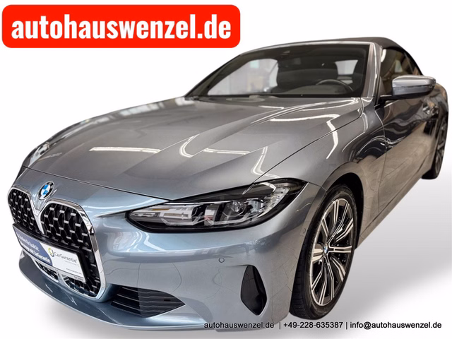 BMW 420d Cabrio Aut. LEDER KAM H&K-SOUND CARPLAY Gebrauchtwagen Kaufen | EZ 10/2021