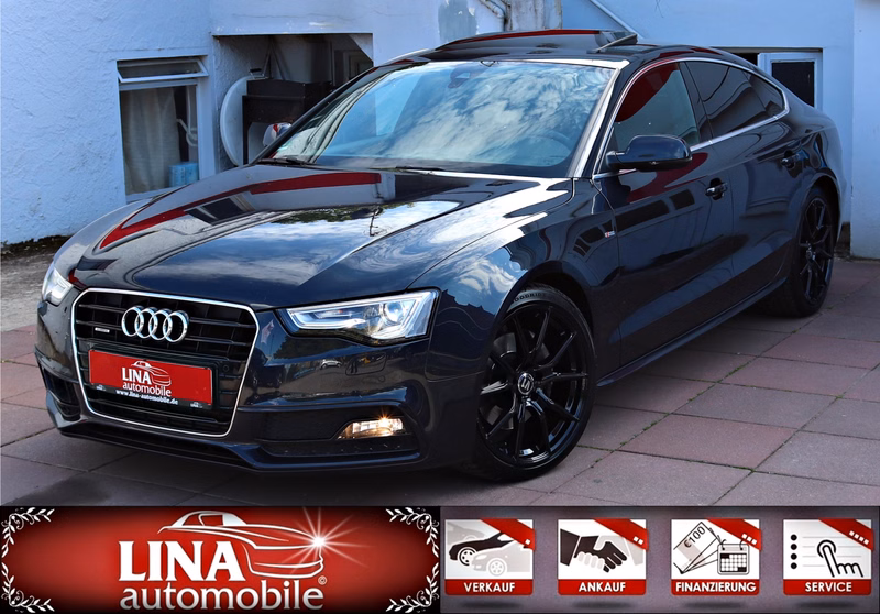 Audi A5 3.0 TDI Quat. S-Line ACC AHK GSD Kamera 4xSHZ