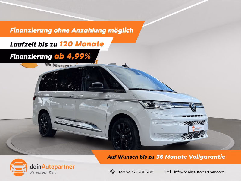 Volkswagen T7 Multivan EDITION EASY OPEN LED/HUD/ACC/SIDE/RFK/VIRTUAL COCKPIT