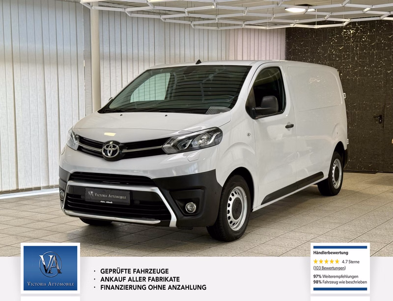 Toyota Proace L1 Kasten Meister Tempomat, Rückfahrkamera, 2,0L, Trennwand mit Fenster