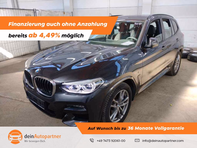 BMW X3 xDrive30d M Sport Leder LED AHK Rfk StandHzg. Dr.Ass.