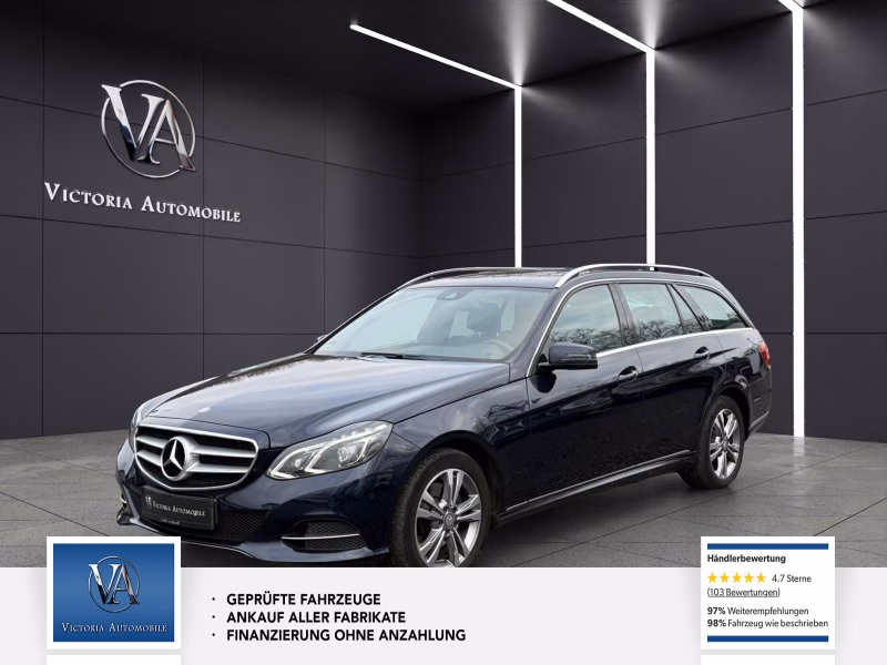Mercedes-Benz E 300 CGI BlueEfficiency 1 Hand Teilleder AHK Memory Service neu