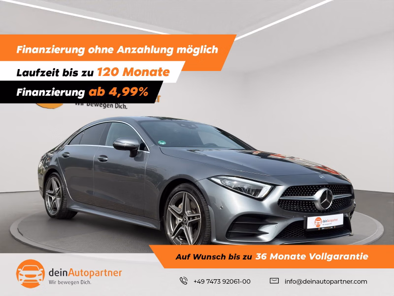 Mercedes-Benz CLS 350 d 4Matic AMG Styling LED/LEDER/DISTRONIC/LANE/SD/VIRTUAL COCKPIT