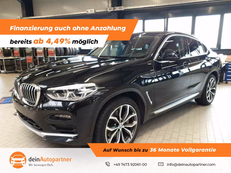 BMW X4 xDrive30d xLine Leder Pano AHK StandHzg.