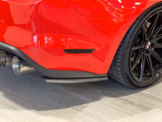 Edelstahl Endrohre 4 x 114 mm für Mustang FL 2018