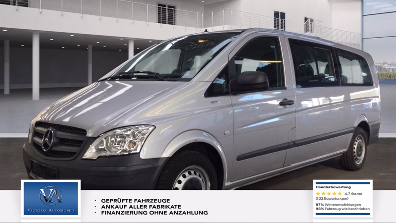 Mercedes-Benz Vito Kombi 116 CDI extralang Klima AHK PTS