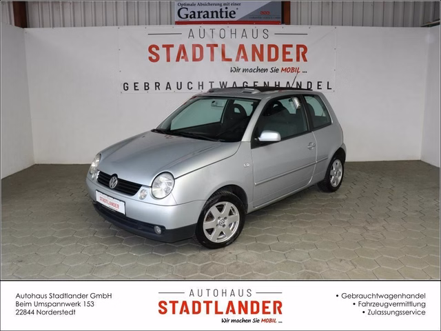 Volkswagen Lupo 1.4 Comfortline Faltdach Gebrauchtwagen Kaufen | EZ 04/2004 | Preis 1.990 €