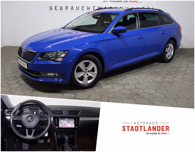Skoda Superb Combi Ambition 2.0 TDI Navi / ACC / AHK Used vehicle for sale | First registration 05/2019 | Price 16.990 €