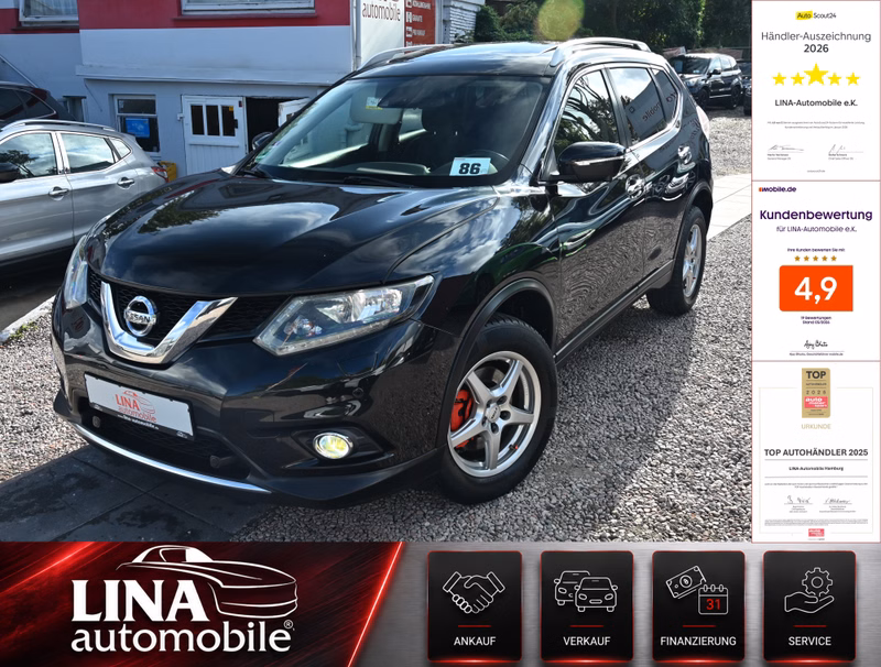 Nissan X-Trail Acenta 2.Hd PANO 360°Kam NaviDVD el.Heck