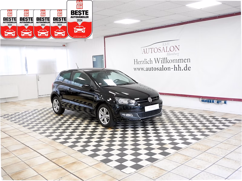 Volkswagen Polo V 1,4 Match*2Vorb*Servicege*Teilleder*4Zylider*