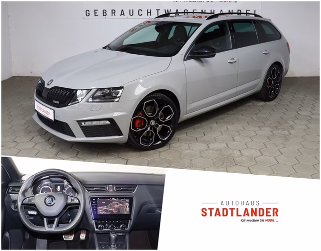 Skoda Aktionspreis bis zum 16.06.23 Octavia Combi RS 245 2.0 TSI DSG Pano ACC Navi Used vehicle for sale | First registration 06/2019 | Price 18.990 €