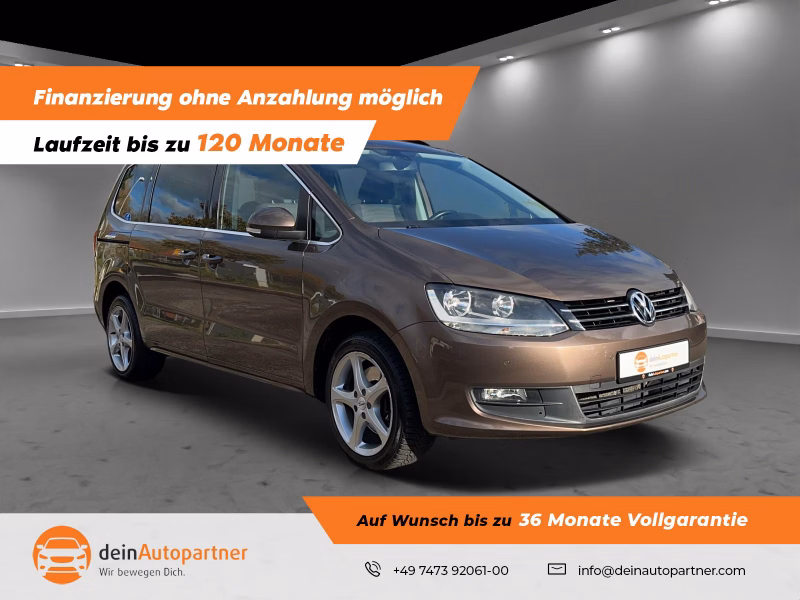 Volkswagen Sharan 1.4 TSI Navi 7 Sitze Shz PDC