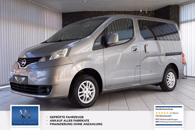 Nissan NV200 7 Sitzer Navi AHK Kamera SHZ Tempomat