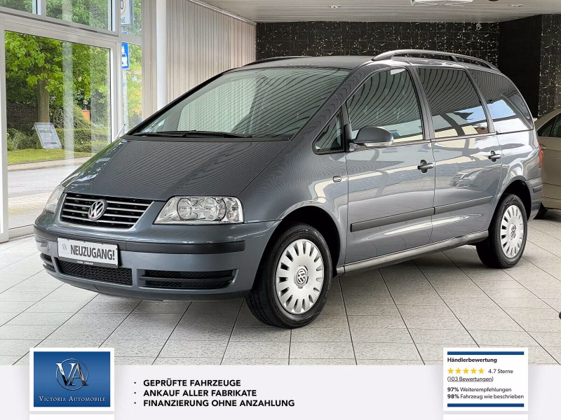 Volkswagen Sharan Trendline 1.8 T 1.Hand 7Sitzer AHK Klima