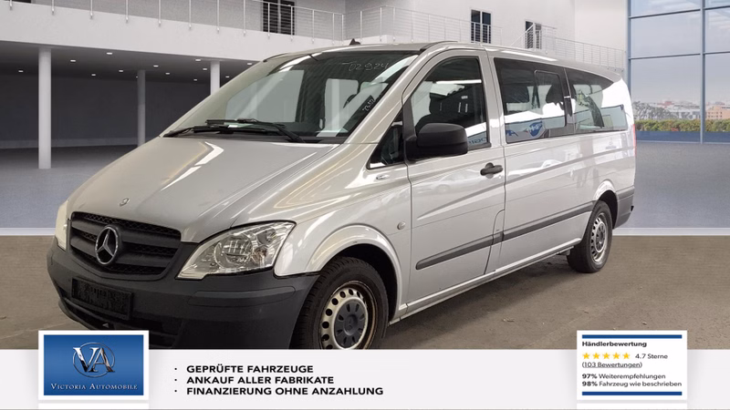 Mercedes-Benz Vito Kombi 116 CDI extralang Klima SHZ Aut PDC