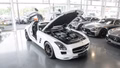 Daumennagel 3 - Mercedes-Benz SLS AMG  SCHALE CARBON KERAMIK 2.Hd