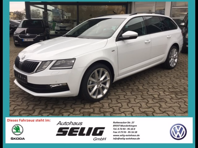 Skoda Octavia III Combi 2.0 TDI SCR DSG Clever, Alu, AHK, Navi, PDC, ....
