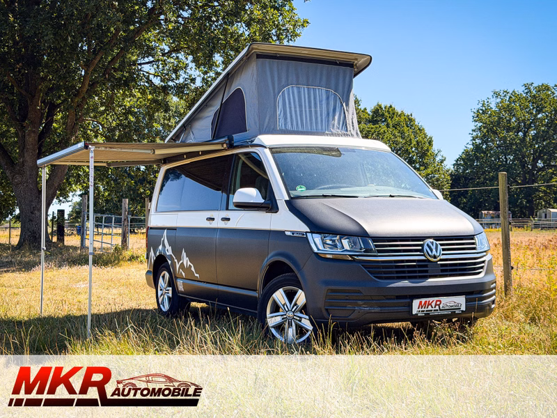 Volkswagen T6.1 150PS DSG Camper WoMo Caravan Aufstelldach StHz Klima Küche