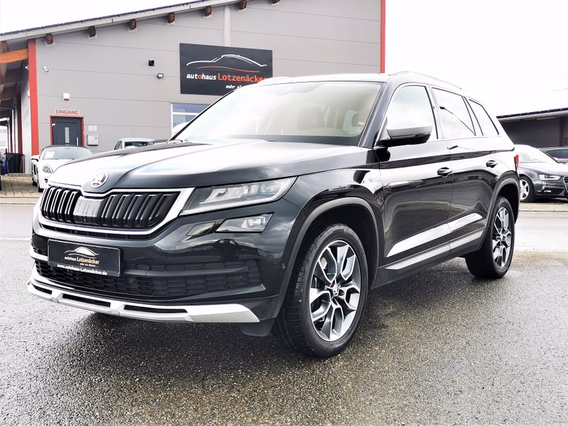 Skoda Kodiaq Scout 4x4 2.0 TDI AHK|DSG|NAV|360°|PANO|LED|CANTON|S-HEIZUNG
