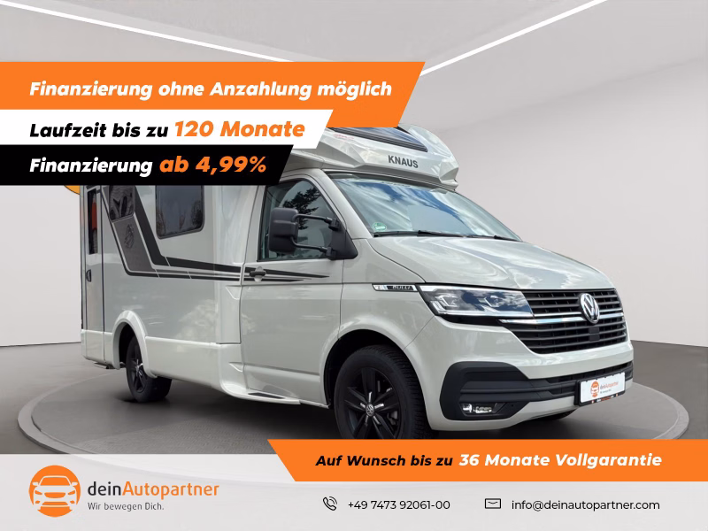 Volkswagen  T6.1 Knaus Tourer VAN 500 LT VANSATION SAT/SOLAR/TV/MARKISE/LED/ACC