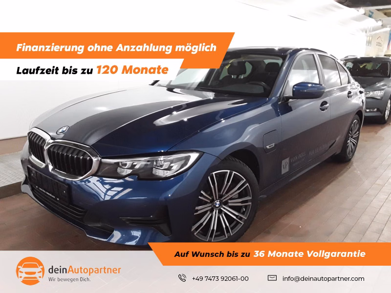BMW 320e Leder Navi Pano AHK LED Rfk Hifi